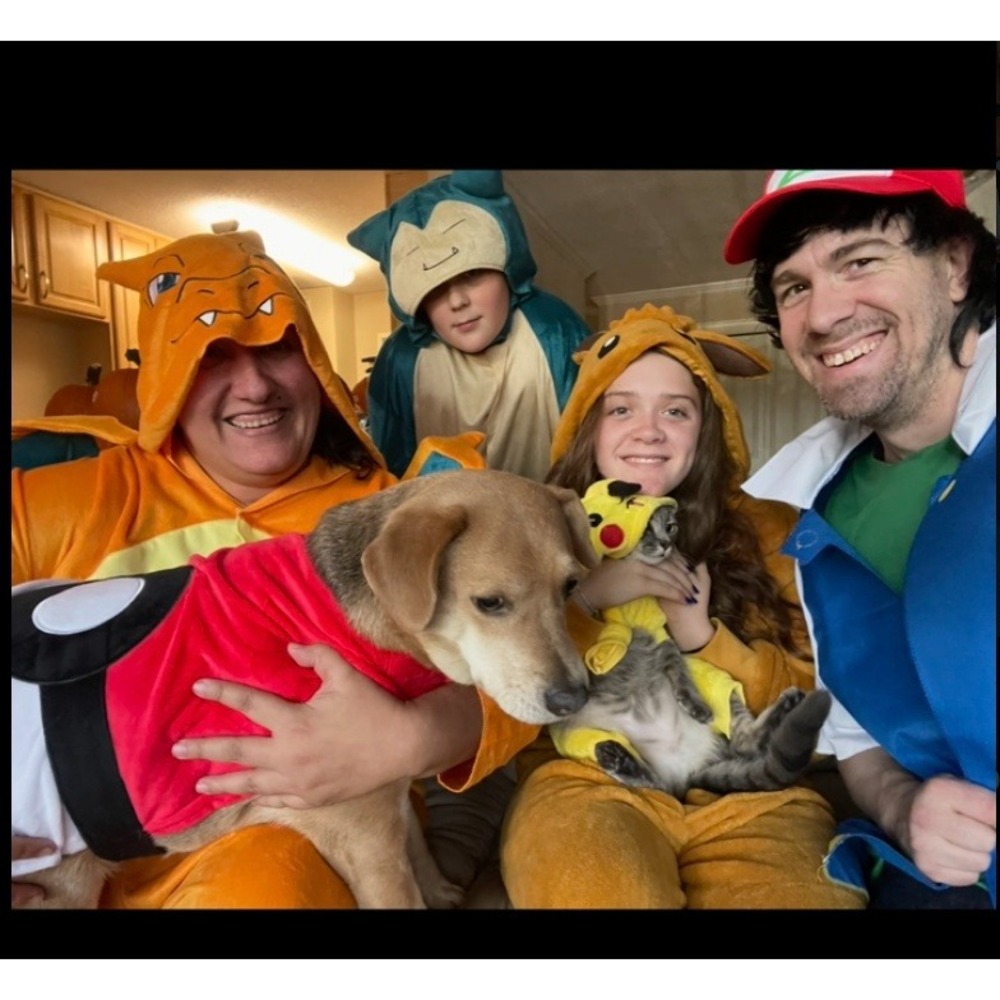 Pikachu Pet Costume Small Dog Cat Halloween Family Pokemon Costume Kawaii Anime - Picture 5 of 7